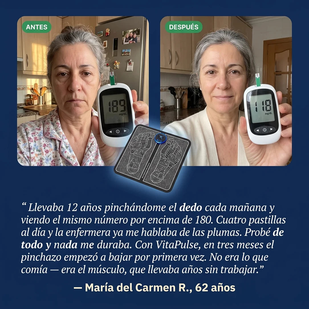 VitaPulse - Masajeador con tecnología GLUT4 para reducir azúcar en sangre