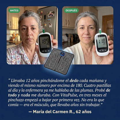 VitaPulse - Masajeador con tecnología GLUT4 para reducir azúcar en sangre
