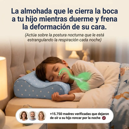 Dormidito Ergonomic - Almohada Ergonomica diseñada para Evitar deformaciones faciales