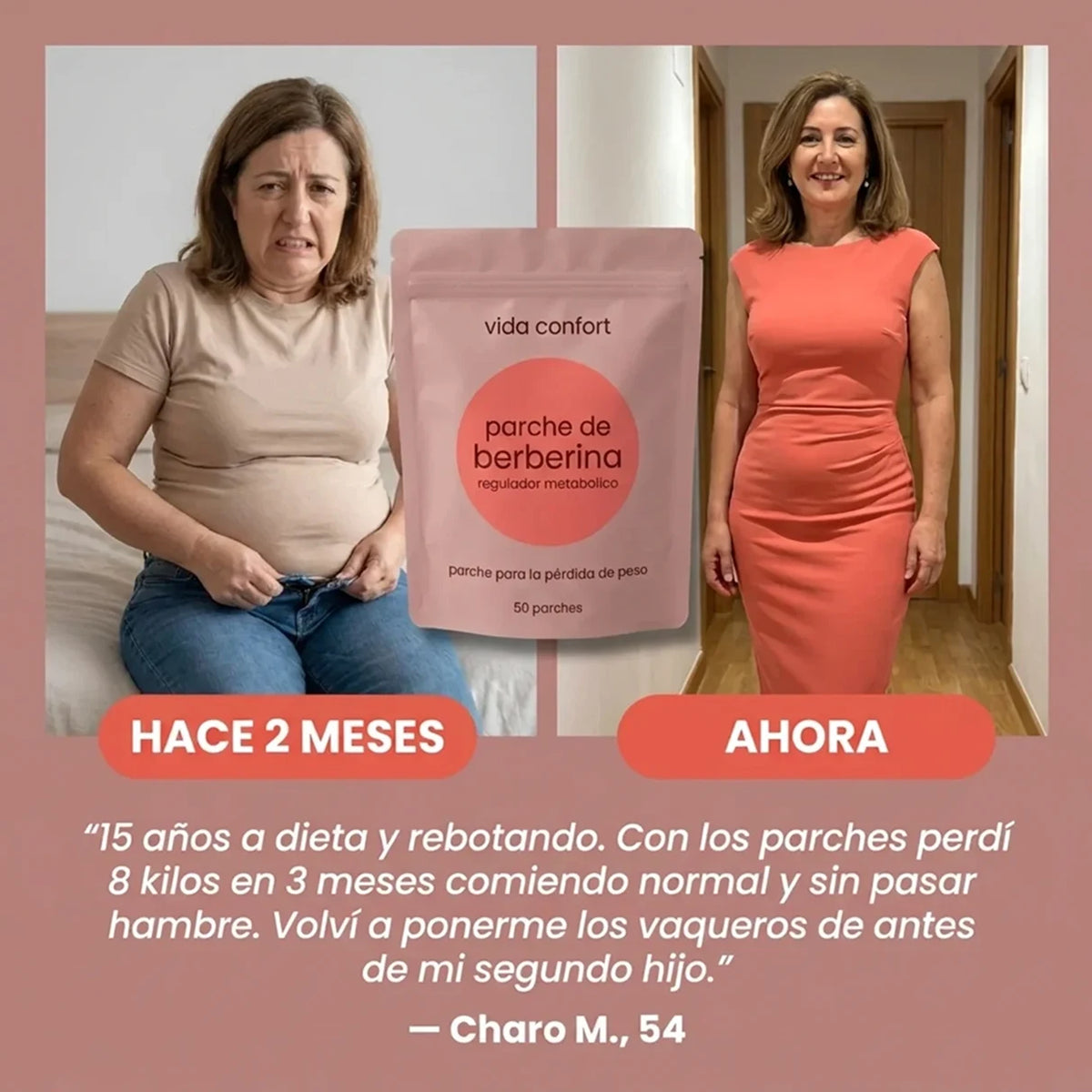 Parches de Berberina Para la Perdida de Peso y Control del Metabolismo - Vida Confort®