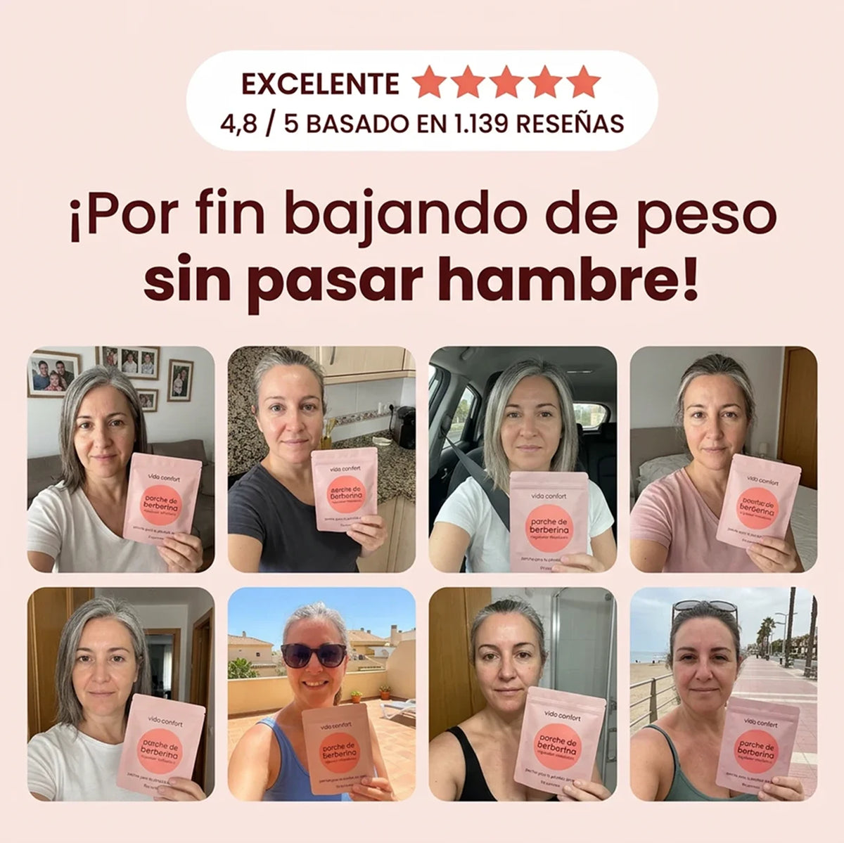 Parches de Berberina Para la Perdida de Peso y Control del Metabolismo - Vida Confort®