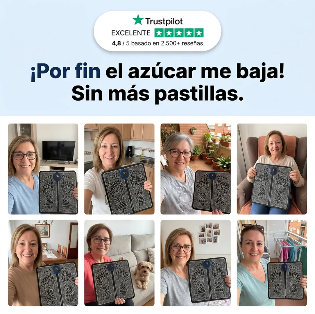 VitaPulse - Masajeador con tecnología GLUT4 para reducir azúcar en sangre
